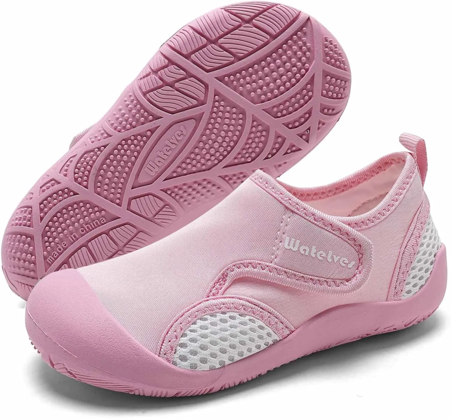 WateLves Wide Toddler Water Shoes Kids Quick Dry Barefoot Shoes Girls Boys Aqua Athletic Sneakers for Beach Hiking Swim Kayak Sport Accessories, Camping Essentials