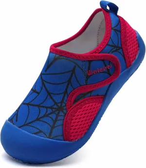 WateLves Wide Toddler Water Shoes Kids Quick Dry Barefoot Shoes Girls Boys Aqua Athletic Sneakers for Beach Hiking Swim Kayak Sport Accessories, Camping Essentials