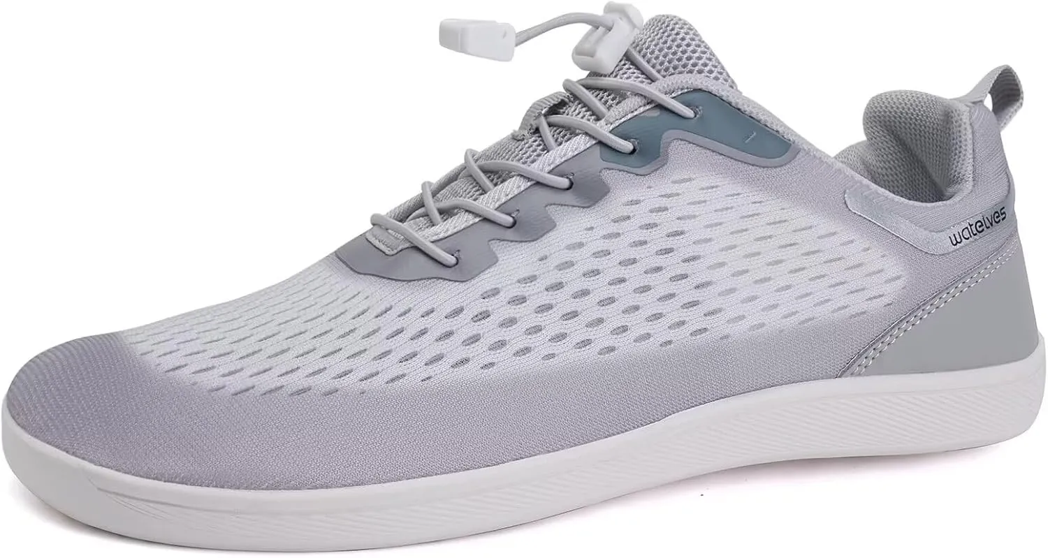 WateLves Wide Water Shoes Mens Womens Beach-Swim-Aqua-Barefoot Shoes Breathable & Non-Slip & Optimal Relaxation Walking Sneakers