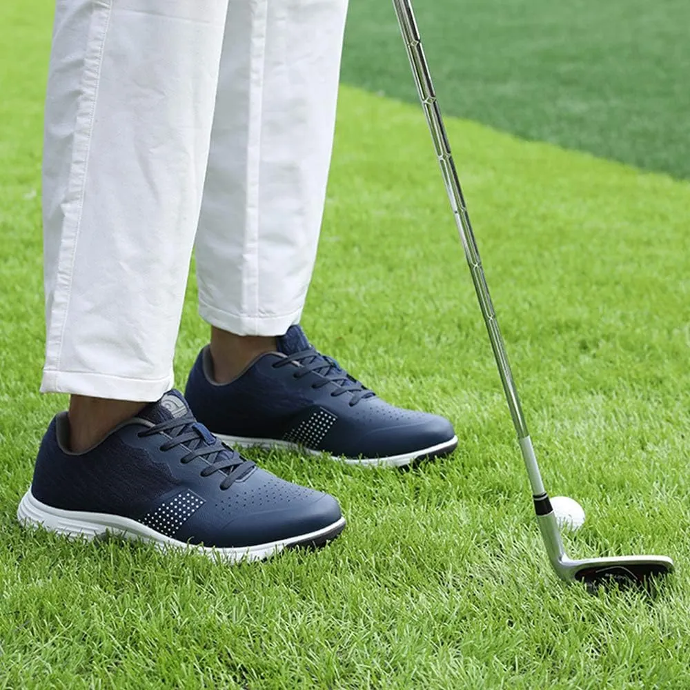 Waterproof Professional Golf Shoes Men Spikes Golf Sneakers Male Outdoor Anti Slip Walking Footwears