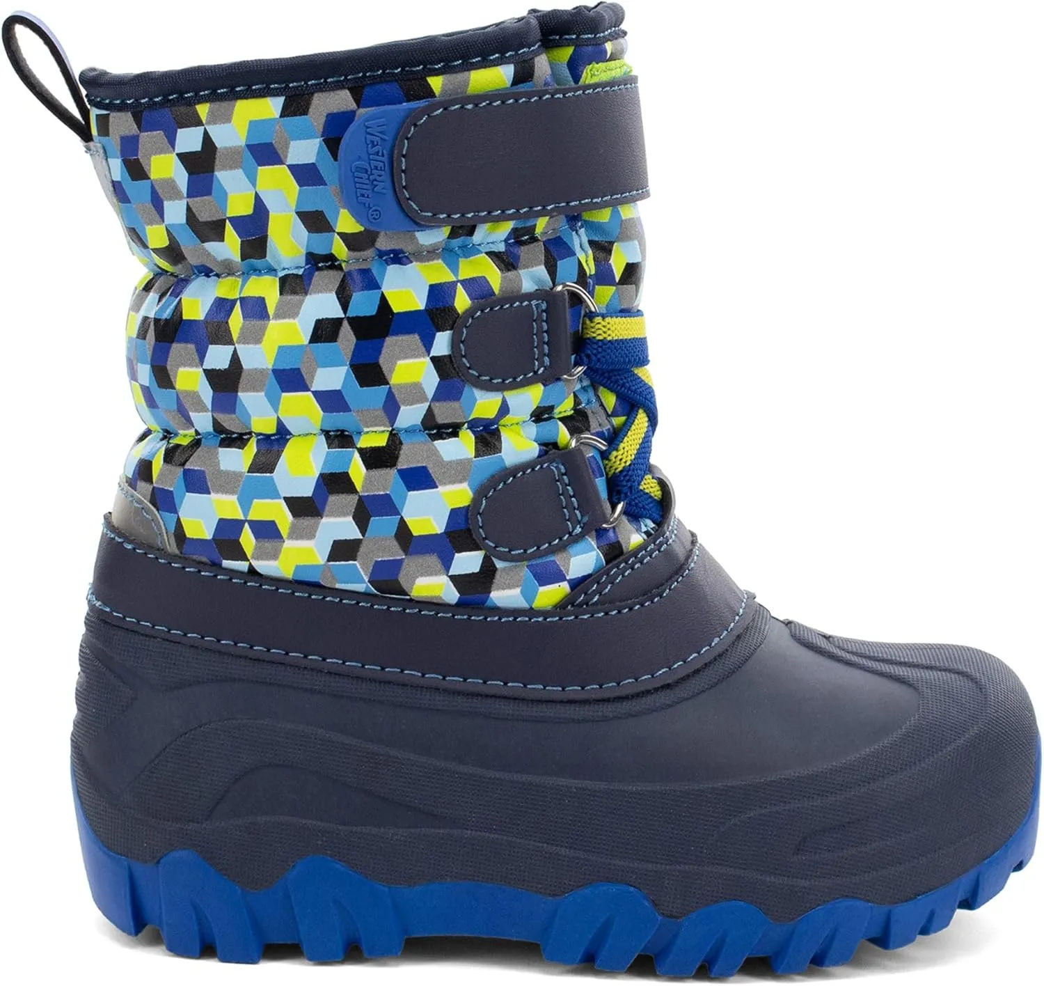 Western Chief Kids Ascend Faux Fur Cold Weather Boots – Waterproof Winter Boots for Girls & Boys – Warm, Cozy & Reflective for Snow Adventures