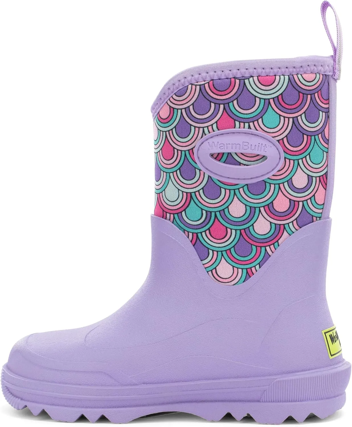 Western Chief Kids Traverse Neoprene Cold Weather Boots – Waterproof, Insulated, Warm, and Comfortable Winter Boots for Girls & Boys, – Kids Rubber Rain Boots with Fleece Lining