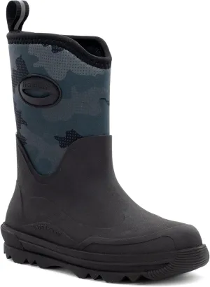 Western Chief Kids Traverse Neoprene Cold Weather Boots – Waterproof, Insulated, Warm, and Comfortable Winter Boots for Girls & Boys, – Kids Rubber Rain Boots with Fleece Lining