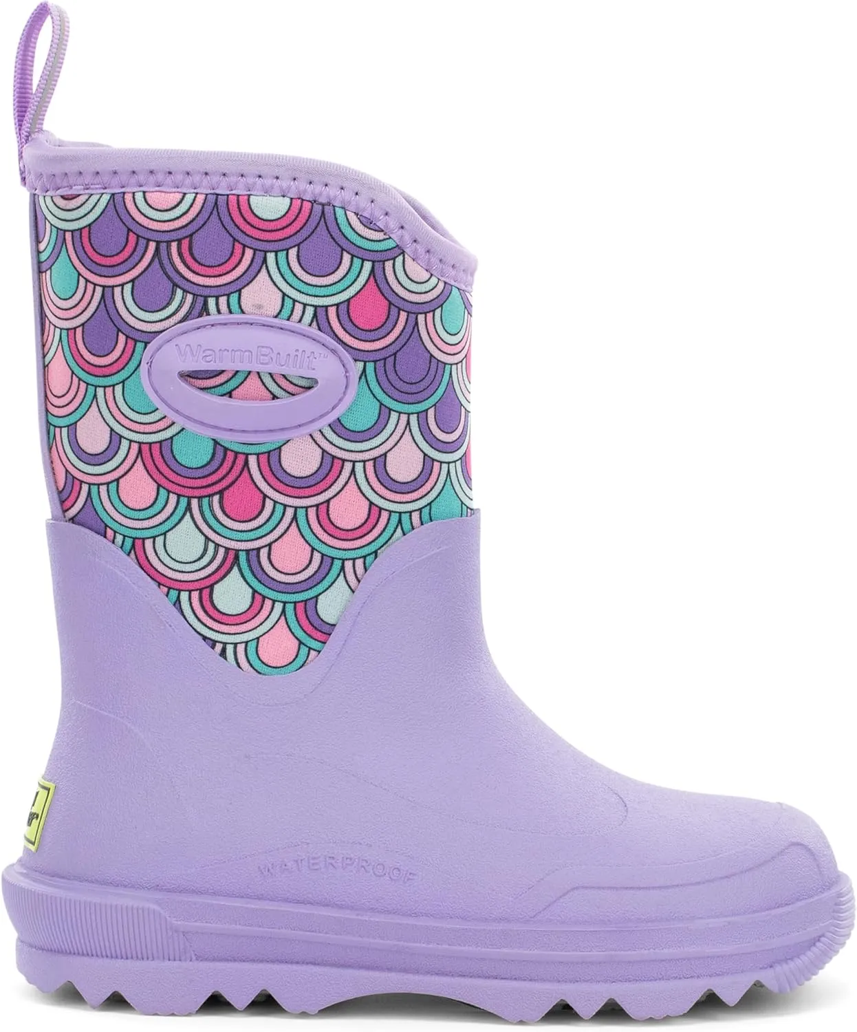 Western Chief Kids Traverse Neoprene Cold Weather Boots – Waterproof, Insulated, Warm, and Comfortable Winter Boots for Girls & Boys, – Kids Rubber Rain Boots with Fleece Lining