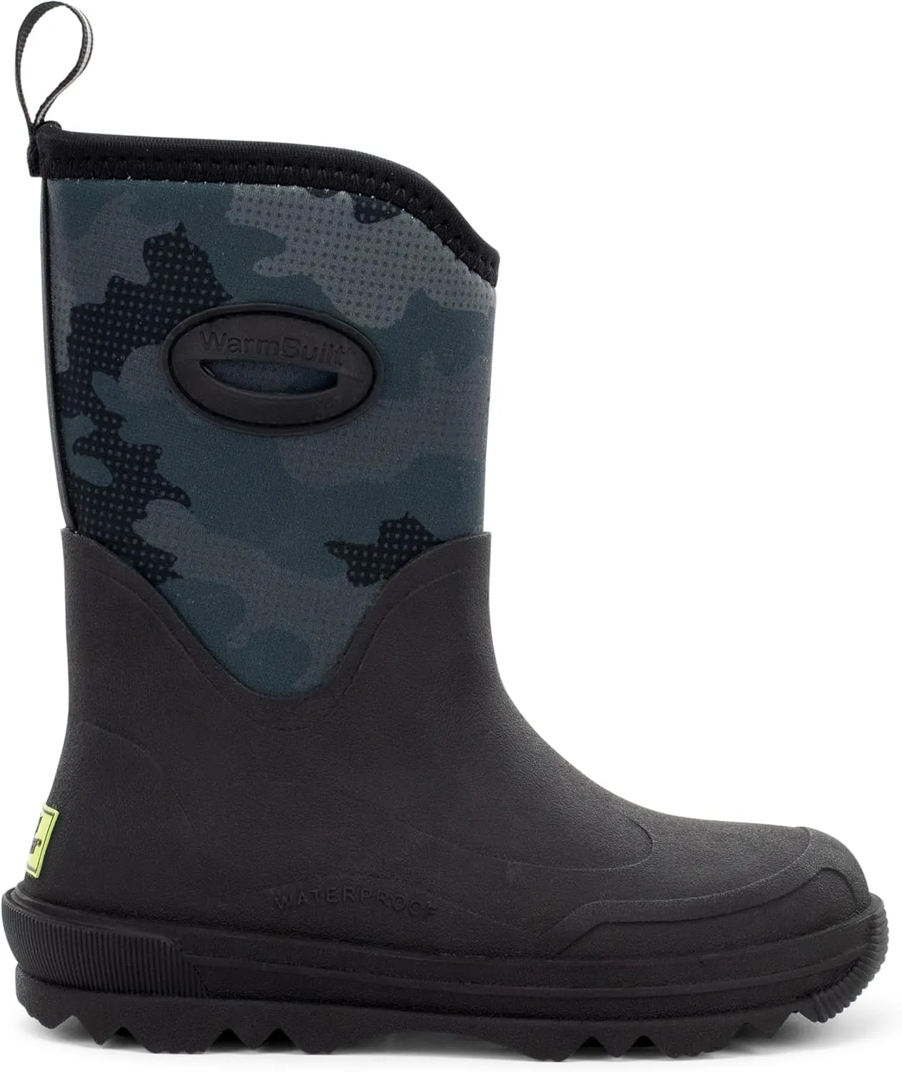 Western Chief Kids Traverse Neoprene Cold Weather Boots – Waterproof, Insulated, Warm, and Comfortable Winter Boots for Girls & Boys, – Kids Rubber Rain Boots with Fleece Lining