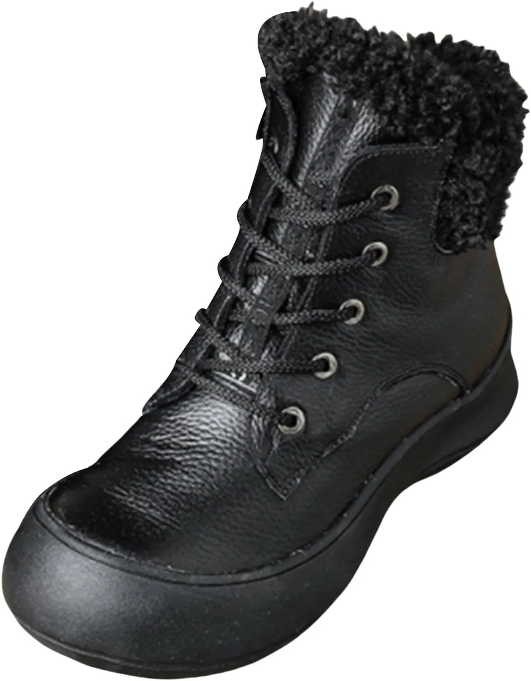 Winter Boots for Women Size 12 Wide Winter Snow Boots for Women Stylish Faux Fur Boots for Women Womens Winter Boots Wide Width Non Slip Winter Boots for Women Waterproof Snow Daily Deals