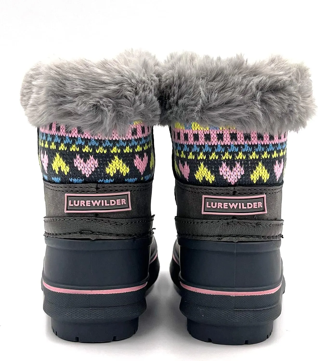 Winter Snow Boots For Toddler Girls and Boys Waterproof Outsole None Slip Duck Boots For Little Kids
