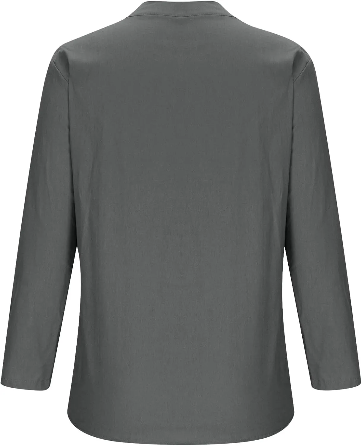 Women Button Down Collar Shirt Plain Short Sleeve Linen Summer Casual Lightweight Blouses Top Loose Tee Shirts