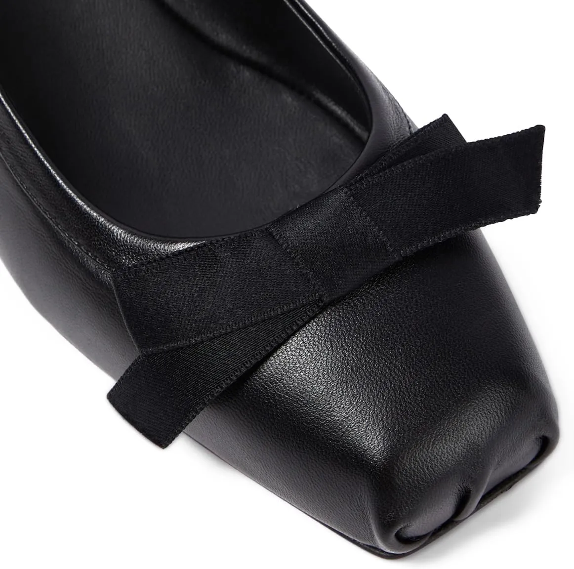 Women Chunky Block Heel Pumps Bow Square Toe 1.5 Inch Heels Dress Shoes Slip On Matte Patent Leather Closed Toe Sandals Dressy Office Work Pump Ladies Comfort Dance Wedding Shoe 4-11 M US
