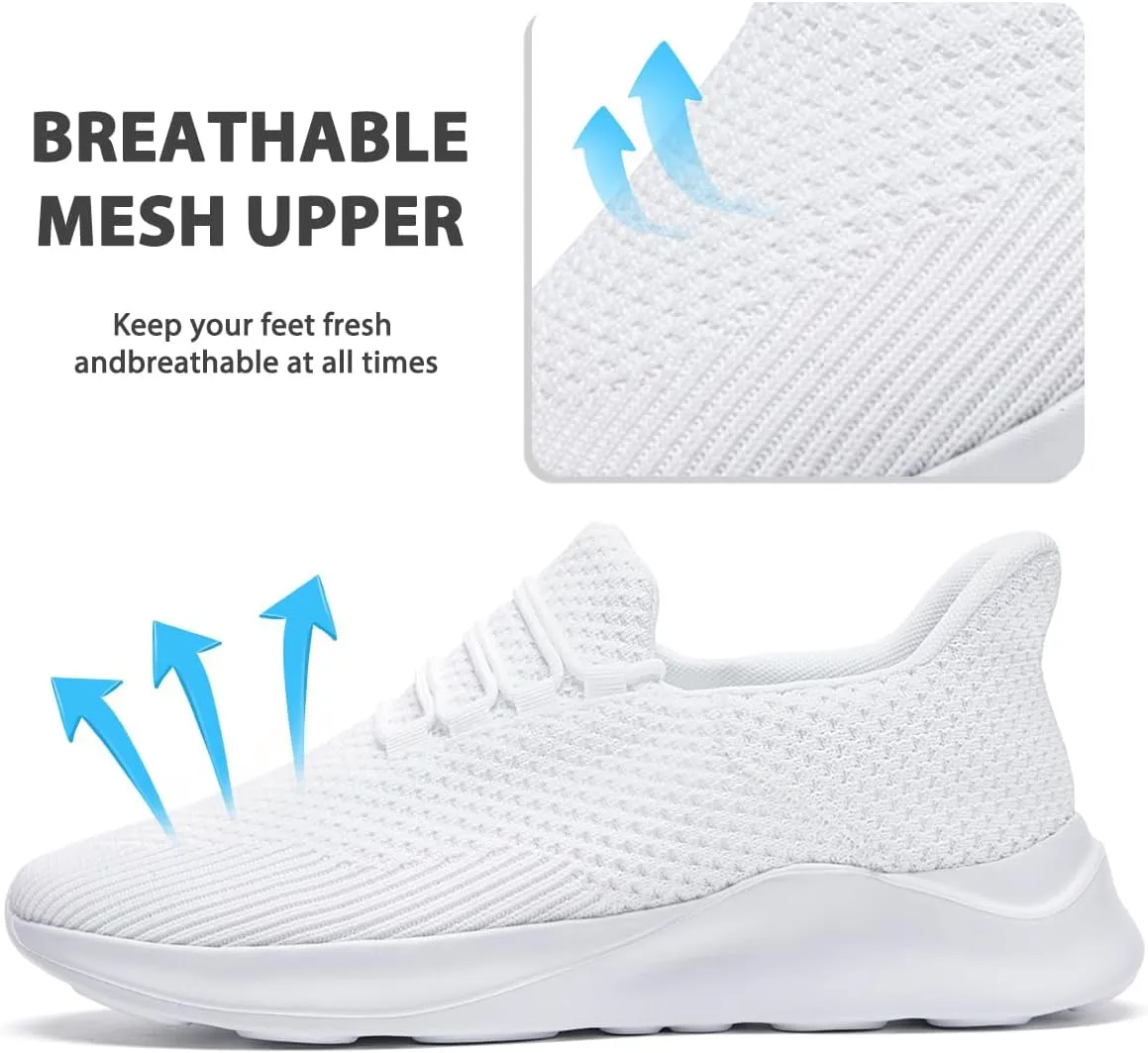 Women Running Shoes Non Slip Gym Workout Shoes Lightweight Breathable Sneakers Walking Tennis Shoes