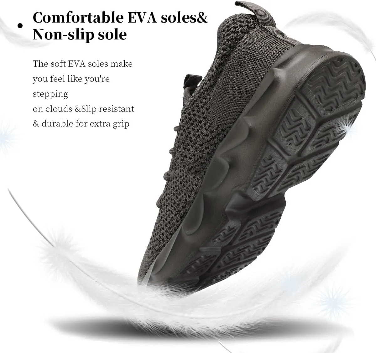 Women Shoes Walking Slip On Running Sneakers Tennis Sports Sneakers Breathable Lightweight Workout Gym Athletic Sneakers