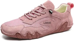 Women's Breathable Mesh Fashion Sneaker Outdoor Lightweight Soft Flat Walking Shoes Ladies Casual Shoes