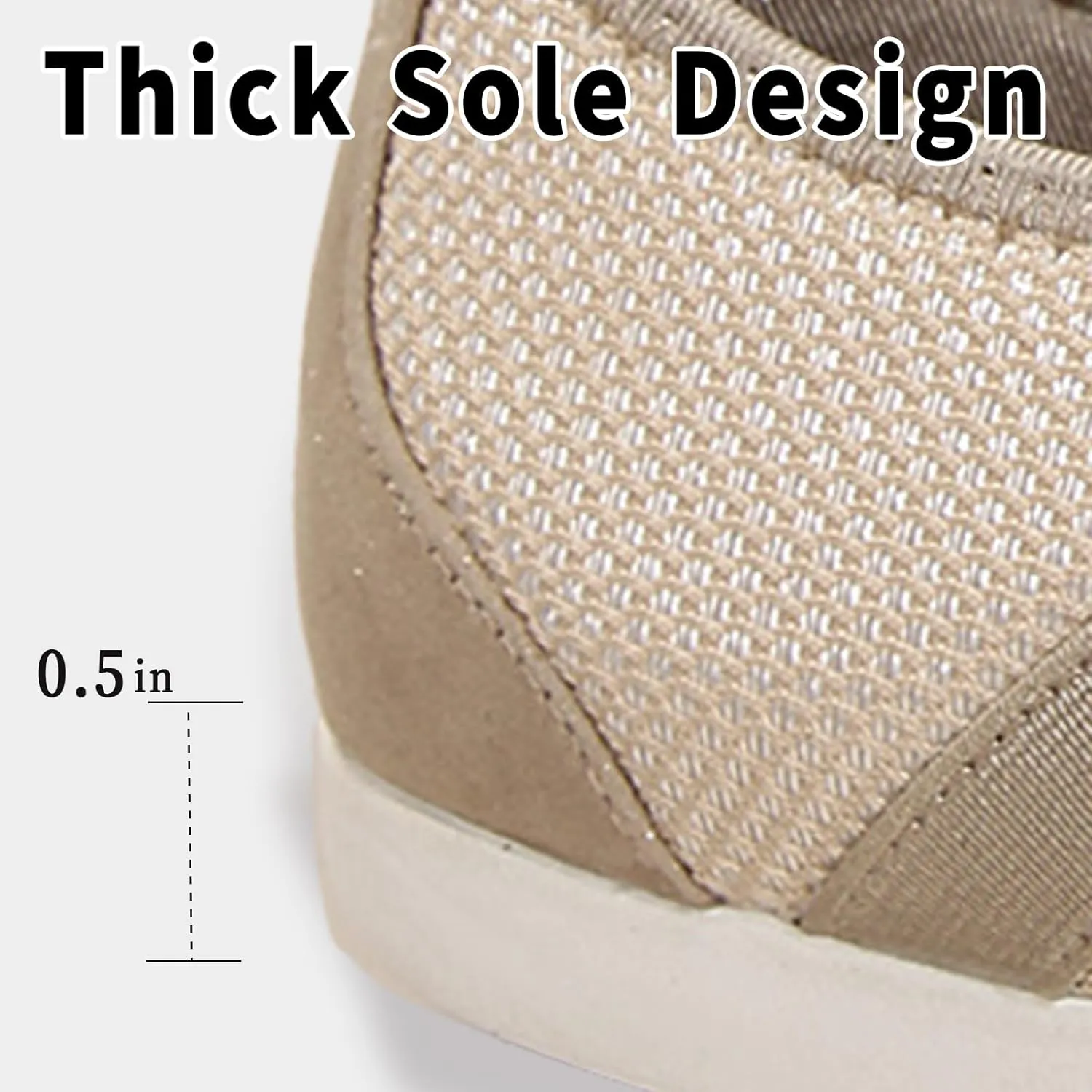 Women's Brethable Slip-on Loafers Lightweight Mesh Fashion Walking Shoes Low Top Casual Sneaker for Women with Zipper