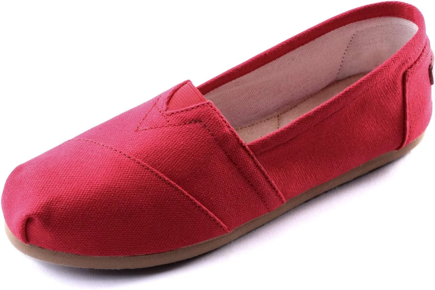 Women's Canvas Shoes Slip-on Ballet Flats Classic Casual Sneakers Daily Loafers