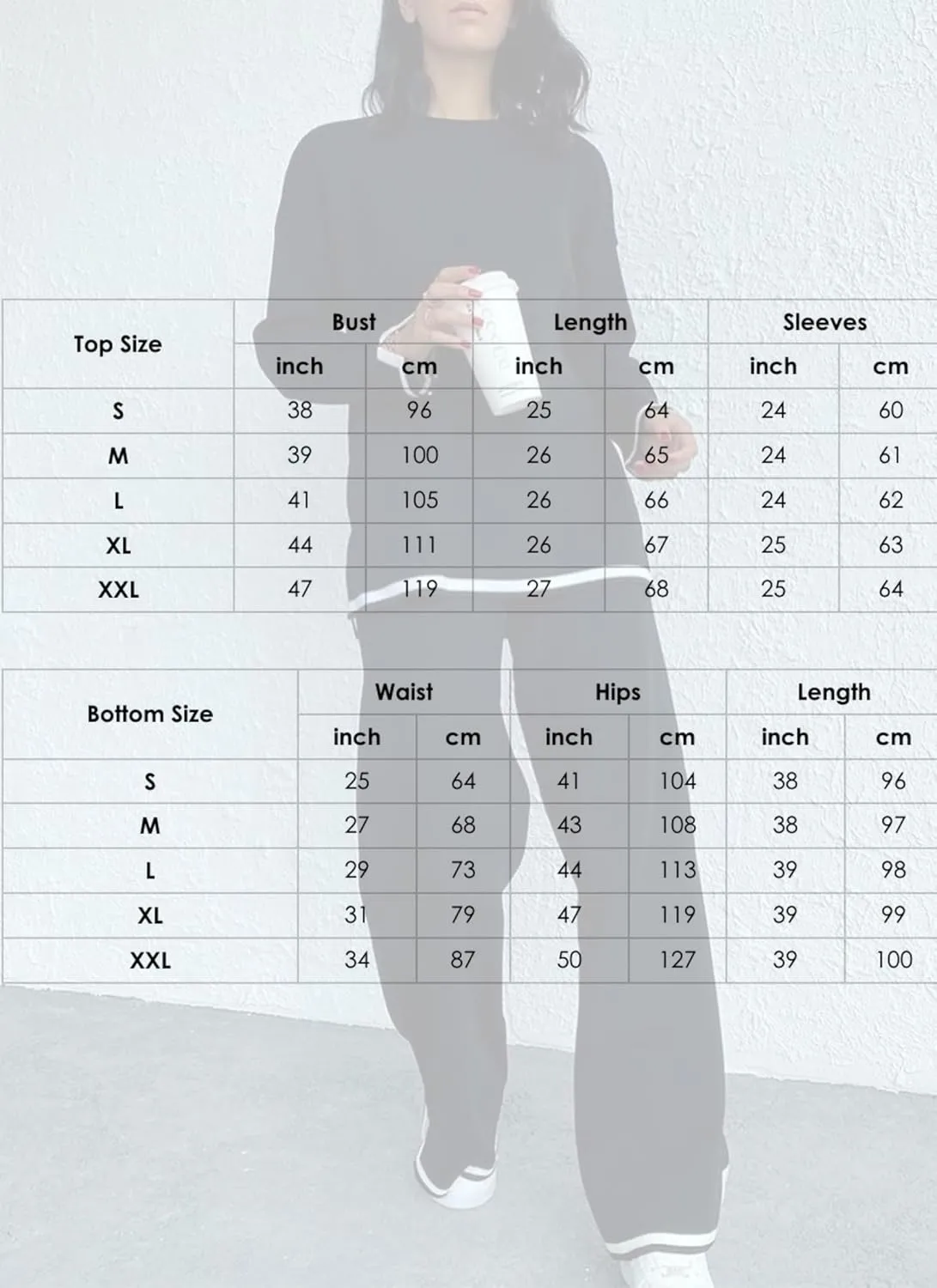 Women's Chic Black Plain Round Neck Long Sleeve 2 Piece Set 2025 Summer Casual Travel Outfits Trendy Outfits