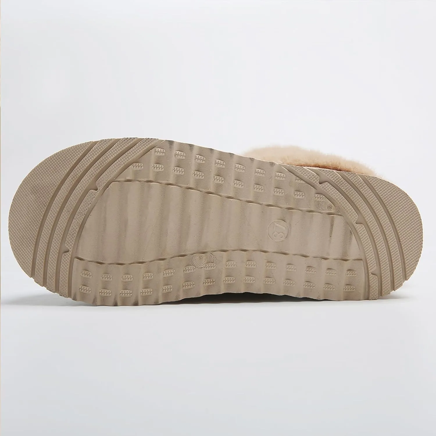Women's Faux Fur Mid Calf Snow Boots - Round Toe Suede Warm Fur Lined Platform Flat Comfort Outdoor Winter Fashion Boots