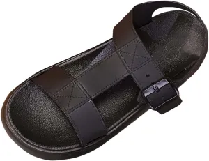 Women's Flat Sandals Comfortable Outdoor Hiking Casual Sandals Open Toe Buckle Sandal Walking Summer Shoes 2025 New
