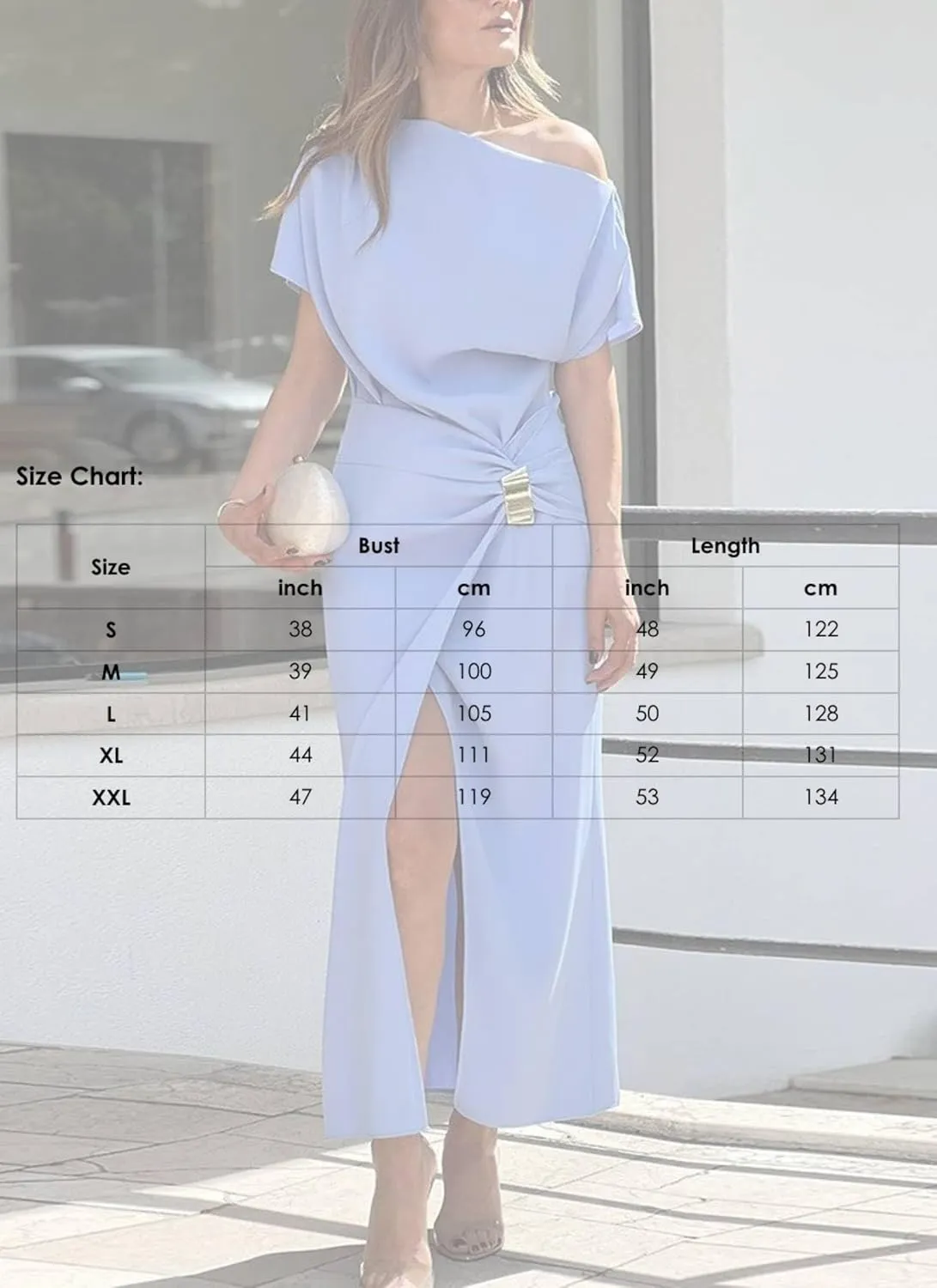 Women's Maxi Dress Cold Shoulder Sleeveless A-Line Plain Fresh High Waist Slit 2025 Casual Beach Summer Dress