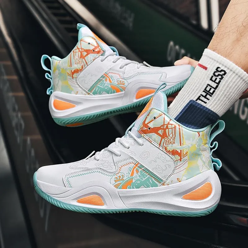 Womens Mens Basketball Shoes Comfortable Athletic Fashion Sneakers Casual Unisex-Adult Outdoor Sport Shoe