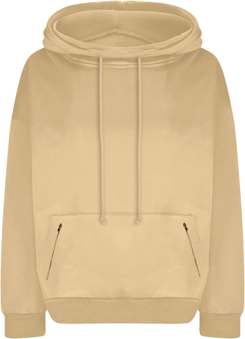 Women's Oversized Hoodies,2024 Casual Crew Neck Long Sleeve Fleece Sweatshirts,Pullover Sweaters Tunic Cute Winter