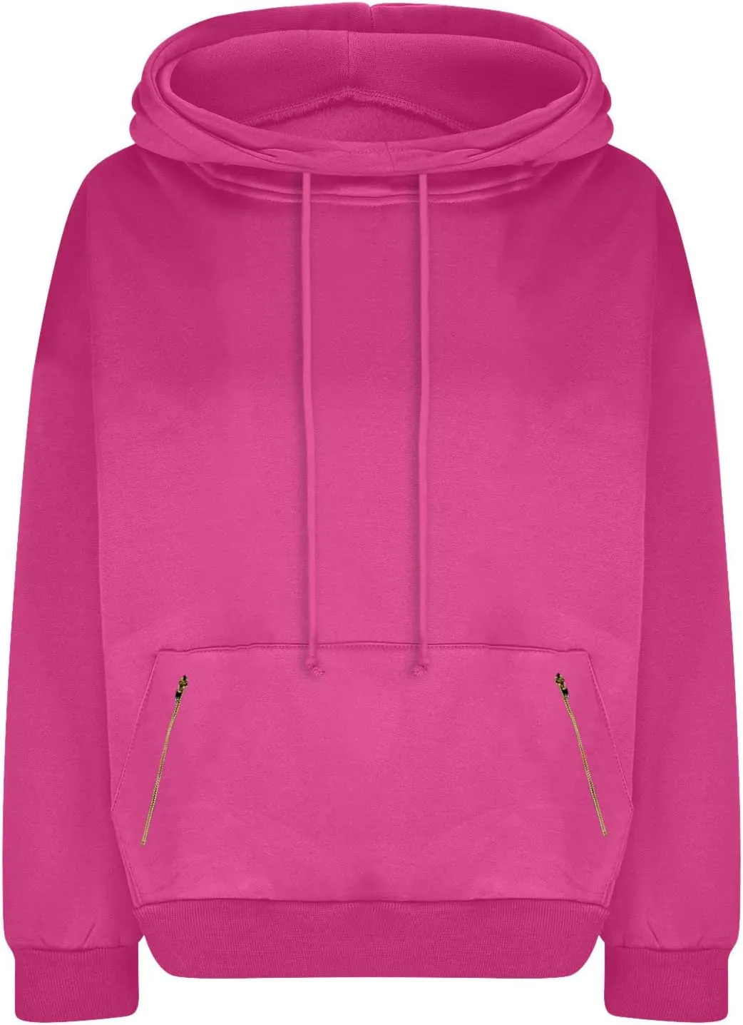 Women's Oversized Hoodies,2024 Casual Crew Neck Long Sleeve Fleece Sweatshirts,Pullover Sweaters Tunic Cute Winter