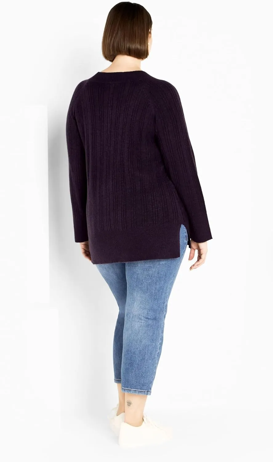 Women's Plus Size Sweater Nova Cable