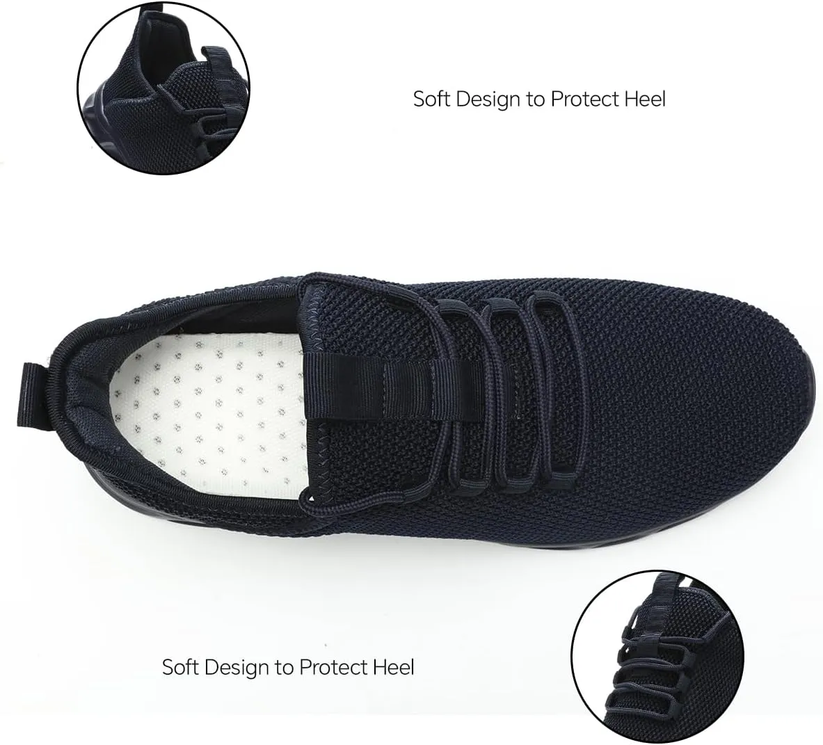Womens Running Shoes Casual Slip on Breathable Lightweight Walking Tennis Sneakers Comfortable Fashion Athletic Sports Gym Trainers