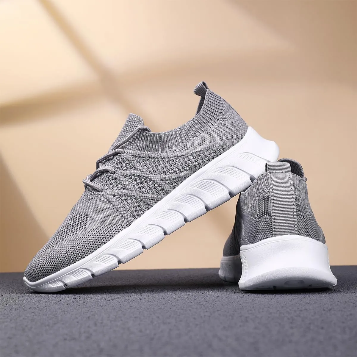 Womens Running Shoes Casual Slip on Breathable Lightweight Walking Tennis Sneakers Comfortable Fashion Athletic Sports Gym Trainers