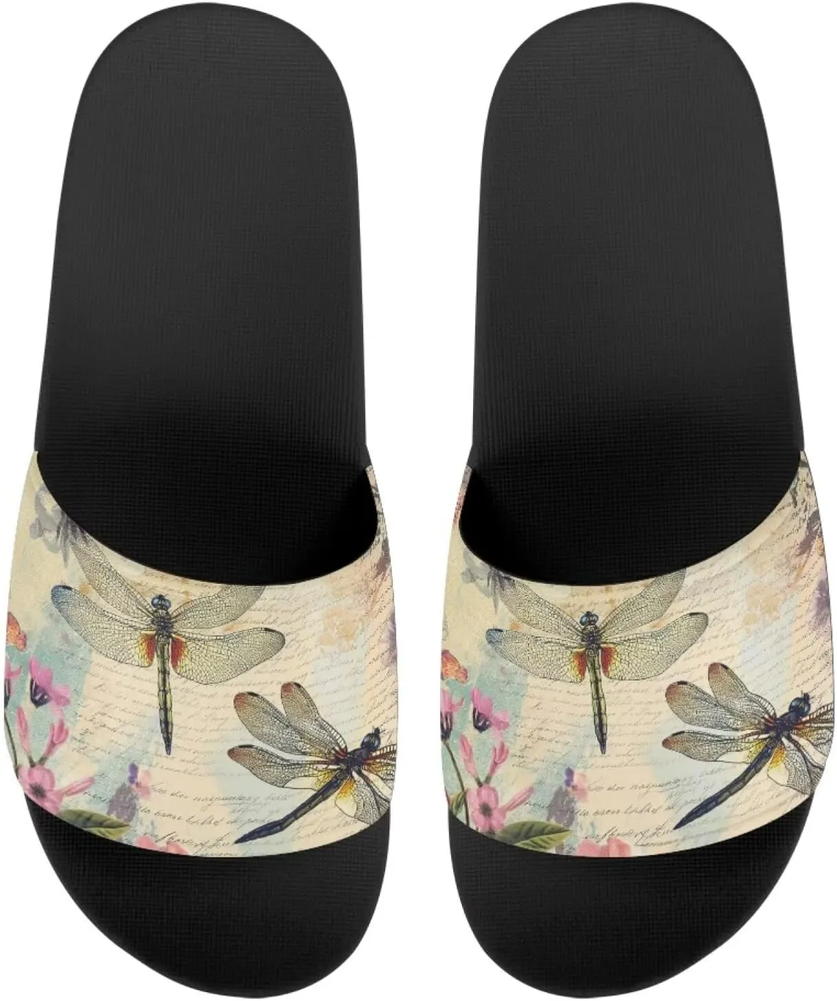 Womens Sandals Fat Slides Open Toe Slide Slippers Travel Fashion Slide Sandals Non Slip Shower Slippers
