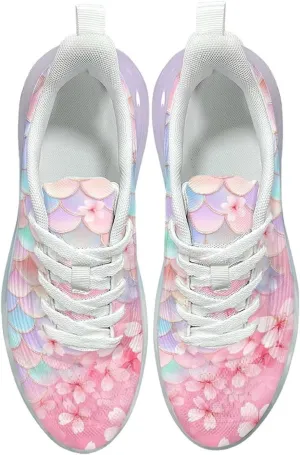 Women's Shoes Comfortable Low Top Air Cushion Workout Walking Sneaker Lightweight Non-Slip Footwear Running Shoes Women US 6-11