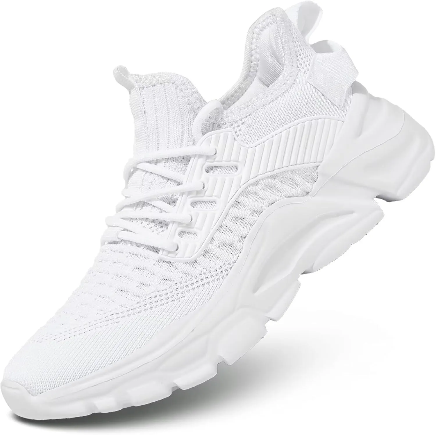 Womens Slip On Sneakers Women Walking Tennis Shoes Lightweight Breathable Casual Sneakers for Indoor Outdoor Gym Travel Work
