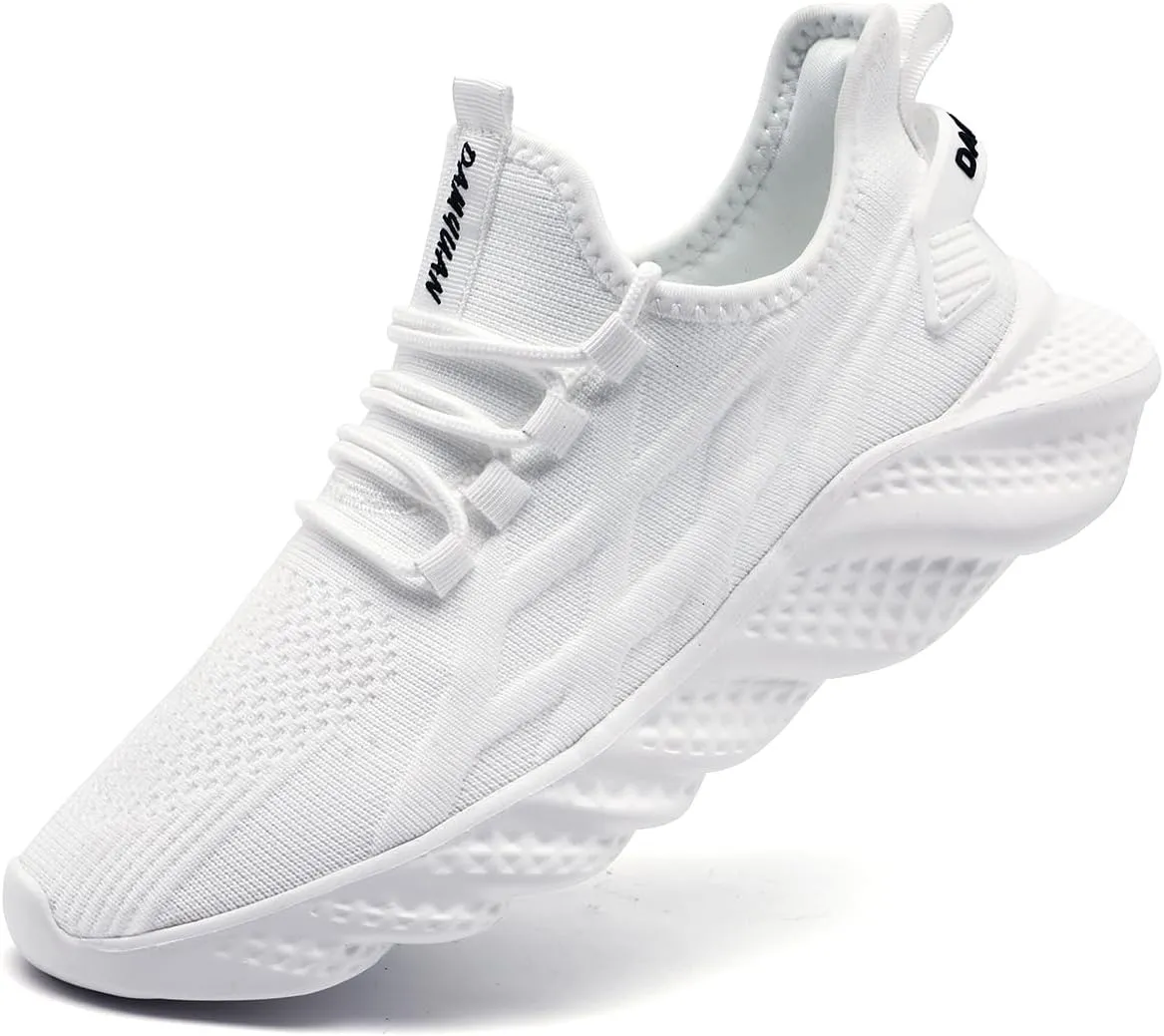 Women's Slip on Walking Shoes Lightweight Casual Tennis Sneakers Workout Breathable Running Shoes Comfortable Fashion Athletic Sports Gym Sneakers