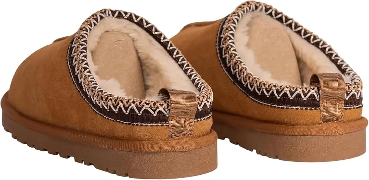 Women's Slippers Platform Mini Boots, Cozy Fleece-Lined Slippers - Anti-Slip Indoor/Outdoor Fuzzy Winter Boots, Winter Footwear with Memory Foam