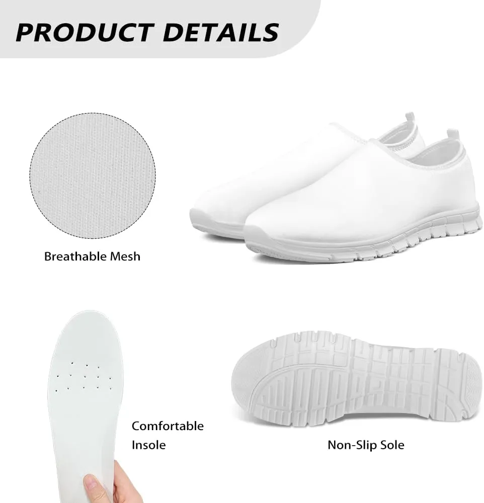 Women's Sneaker Casual Low Top Walking Sneaker Outdoor Lightweight Slip On Breathable Shoes for Women