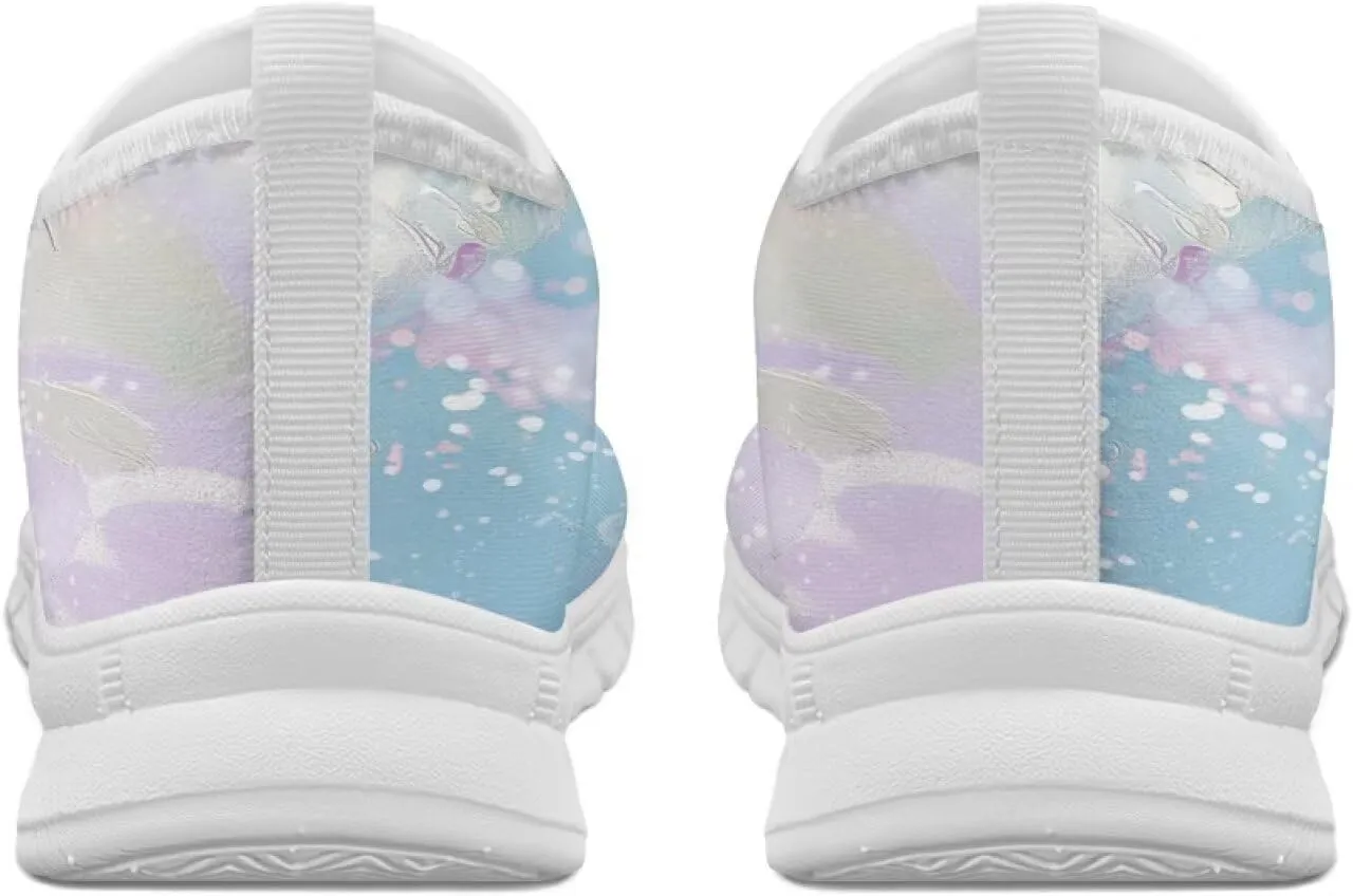 Women's Sneakers Casual Low Top Walking Sneaker Flat Breathable Slip On Soft Holiday Outdoor Shoes for Women