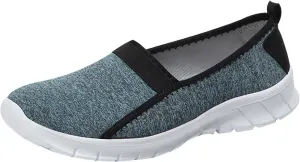 Women's Soft Orthopedic Shoes Breathable Woven Go Walking Slip On Foam Shoes Arch Support Mens Comfortable Slip on Shoes