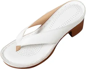 Womens Summer Slipper PU Leather Comfort Mules Outdoor Beach Shoes Vintage Slip Wedge Flowers Clogs Sandals: Comfortable Arch Support Flats Closed Toe Wide Width Mesh Slippers Sandals