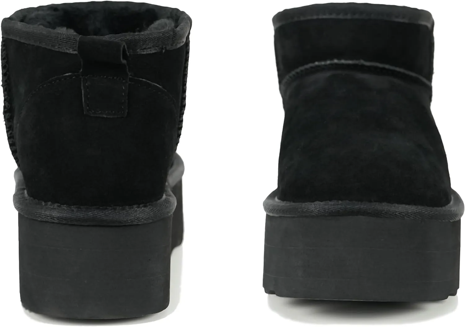 Women's Ultra Mini Platform Fashion Boot Classic Short Ankle Boot Cloud Warm Fur Lined Snow Boots Anti-Slip Winter Boots for Outdoor,Size: 5.5-11 US