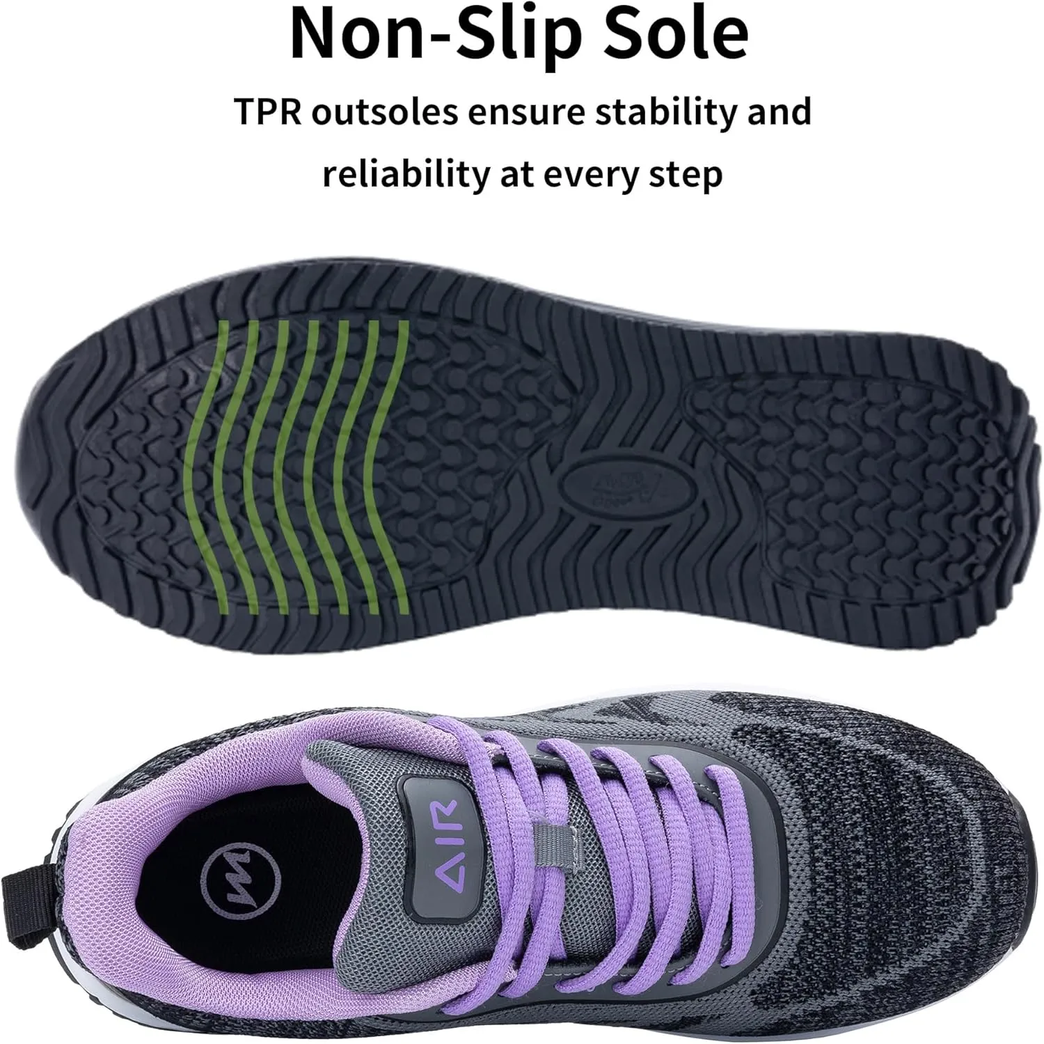 Womens Walking Shoes Arch Support Orthotic Fashion Sneakers Air Tennis Shoes for Plantar Fasciitis Pain Relief Pain Relief US 5.5-11