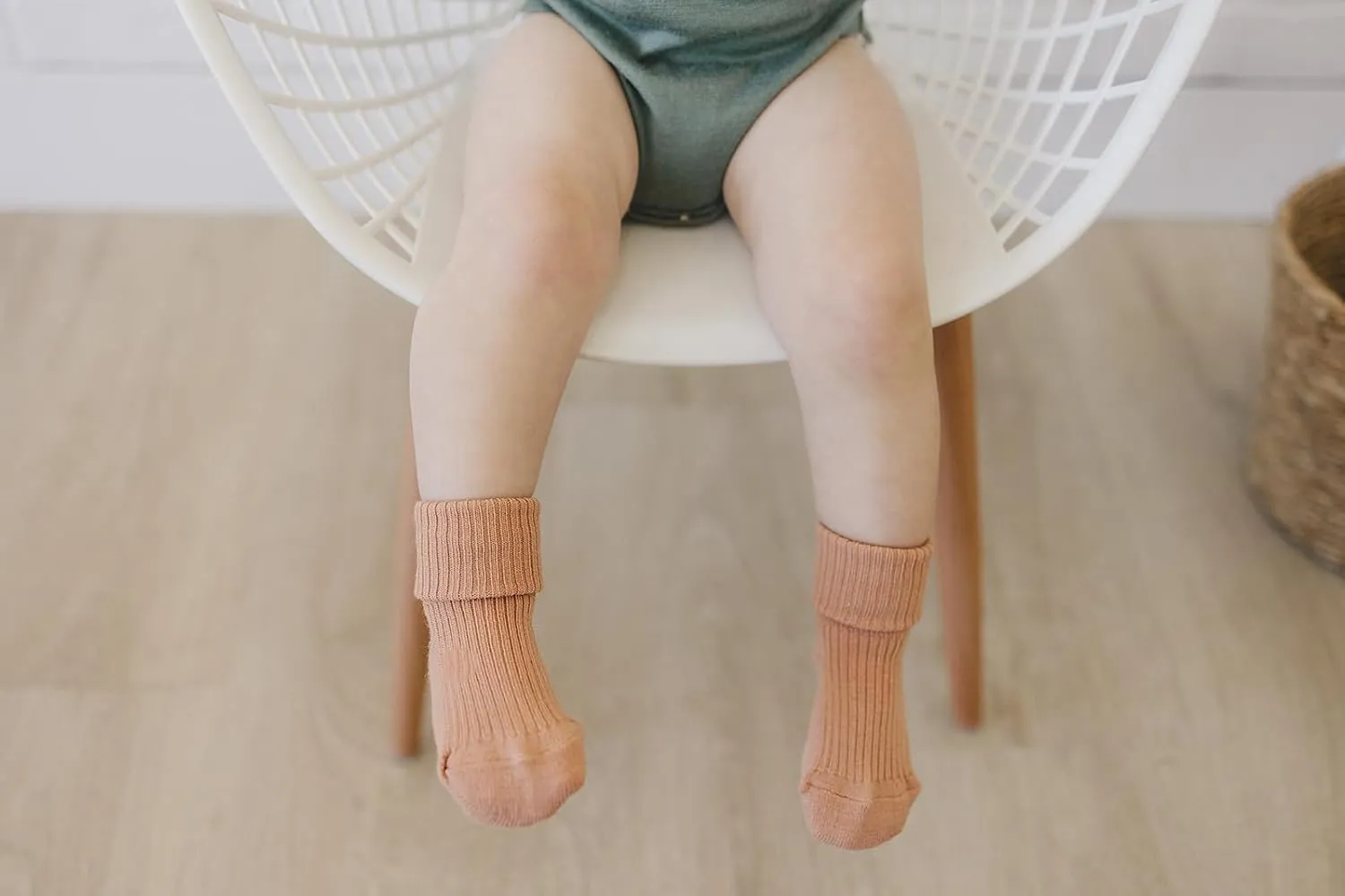 Woolino Wool Baby Socks, Washable Merino Wool Infant Toddler Kids Socks, Newborn to 8 Years (Pack of 3)