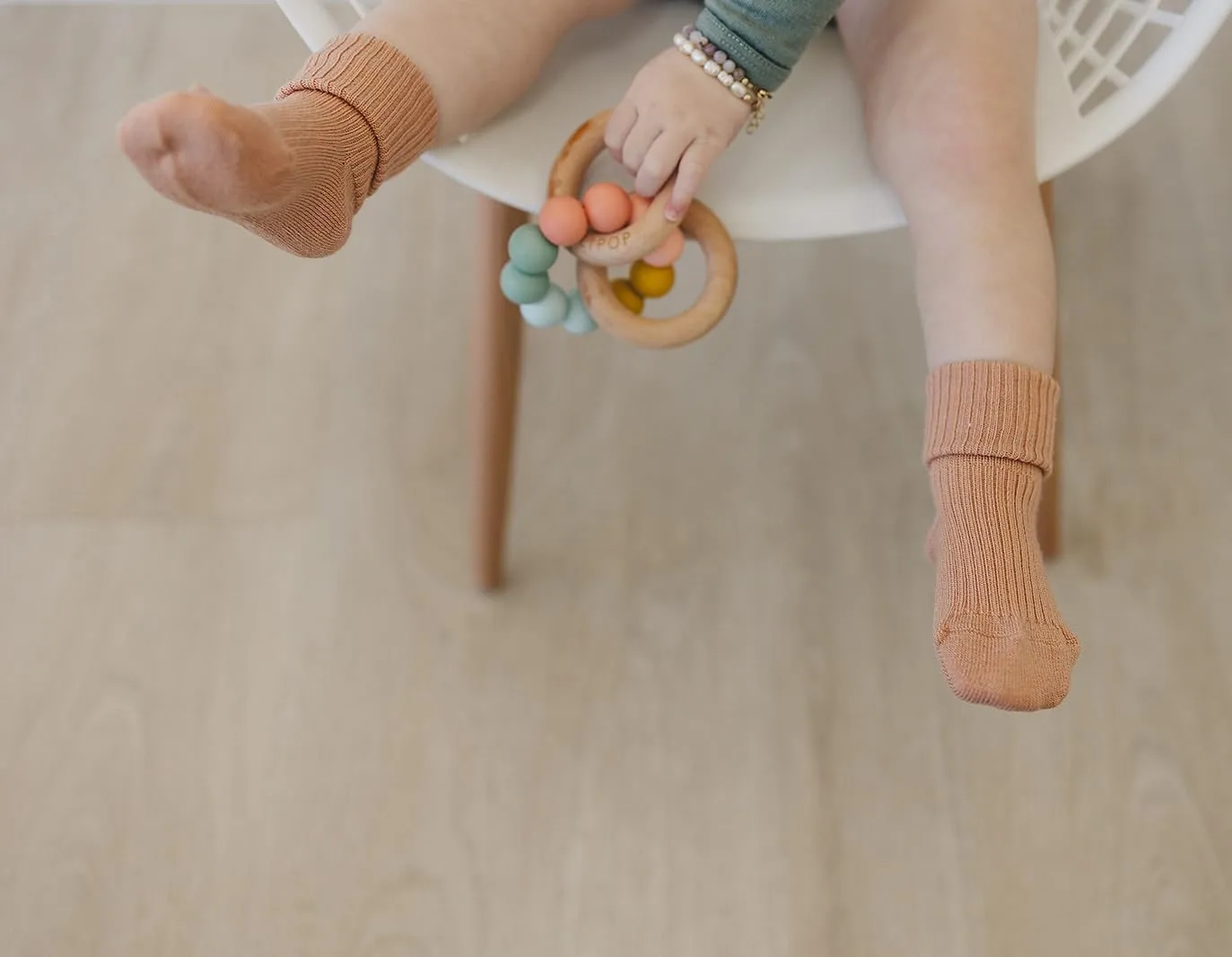 Woolino Wool Baby Socks, Washable Merino Wool Infant Toddler Kids Socks, Newborn to 8 Years (Pack of 3)