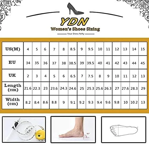 YDN Women Cozy Slouchy Closed Toe Knee High Boots Mid High Heel Pull On Wide Calf Booties Warm Party Dating Shoes Size 4-16 US