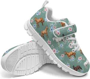 YEXIATODO Boys' Girls' Shoes Lightweight Slip On Casual Running Shoes Breathable Athletic Shoes Sneakers 11-2.5 Kids
