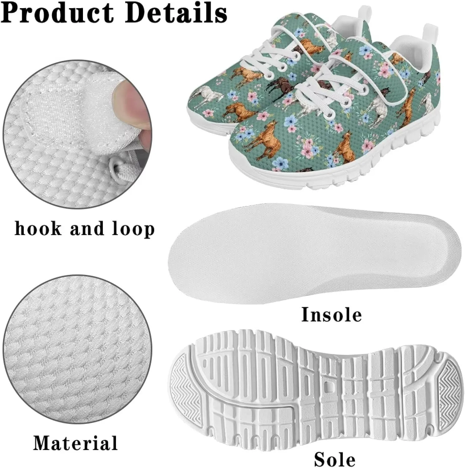 YEXIATODO Boys' Girls' Shoes Lightweight Slip On Casual Running Shoes Breathable Athletic Shoes Sneakers 11-2.5 Kids