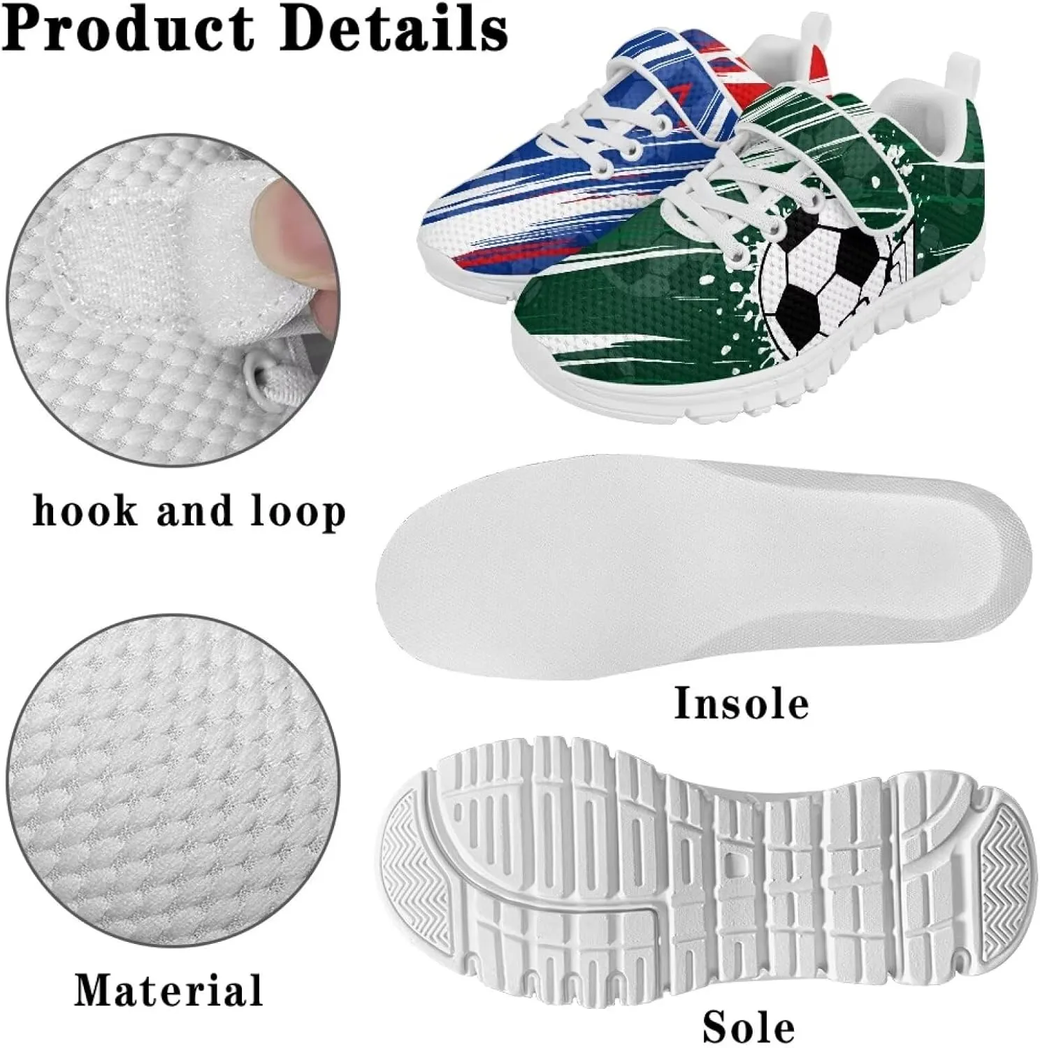 YEXIATODO Boys' Girls' Shoes Lightweight Slip On Casual Running Shoes Breathable Athletic Shoes Sneakers 11-2.5 Kids