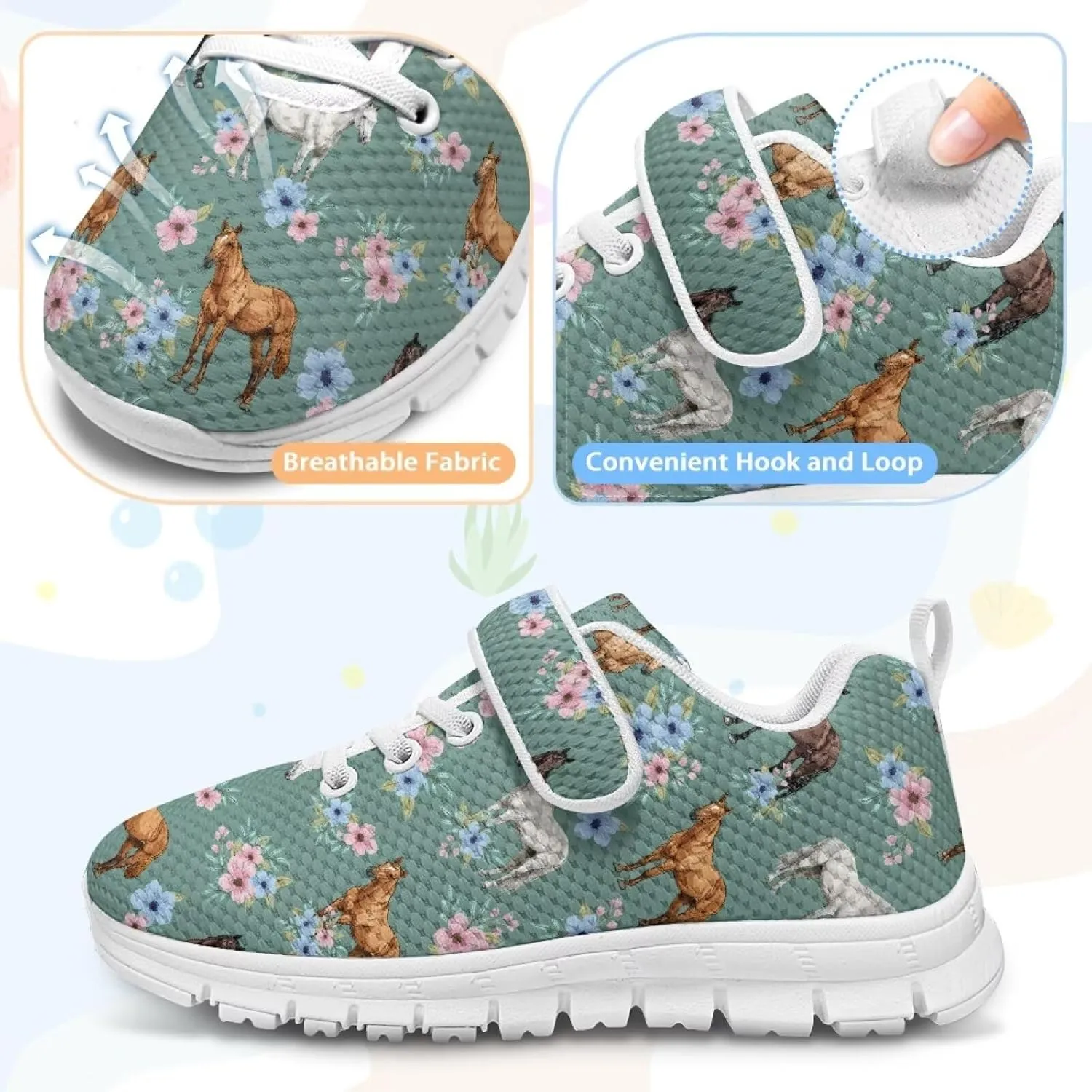 YEXIATODO Boys' Girls' Shoes Lightweight Slip On Casual Running Shoes Breathable Athletic Shoes Sneakers 11-2.5 Kids