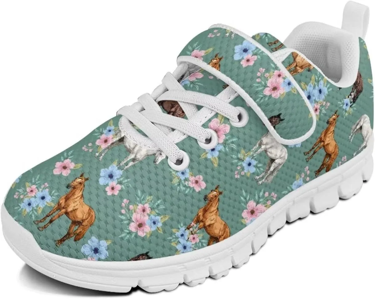 YEXIATODO Boys' Girls' Shoes Lightweight Slip On Casual Running Shoes Breathable Athletic Shoes Sneakers 11-2.5 Kids