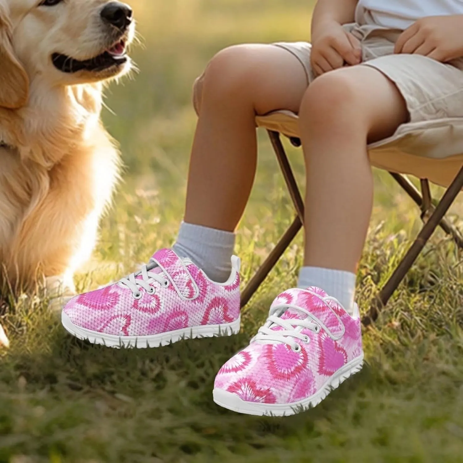 YEXIATODO Girls Boys Shoes Kids Slip on Tennis Sneakers Walking Running Athletic Gym Shoes Suitable for Daily Barefoot