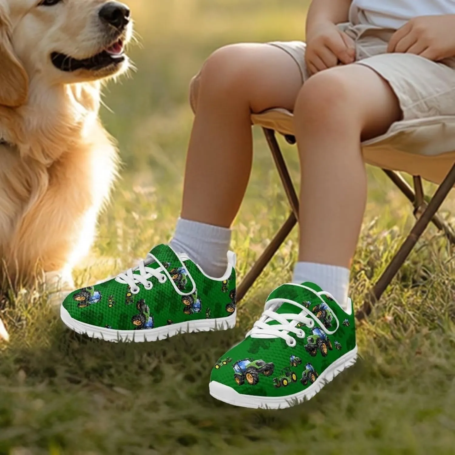 YEXIATODO Kids Slip On Sneakers Cool Print Youth Boys Girls Tennis Shoes Toddler Walking Shoes US Size 1-13