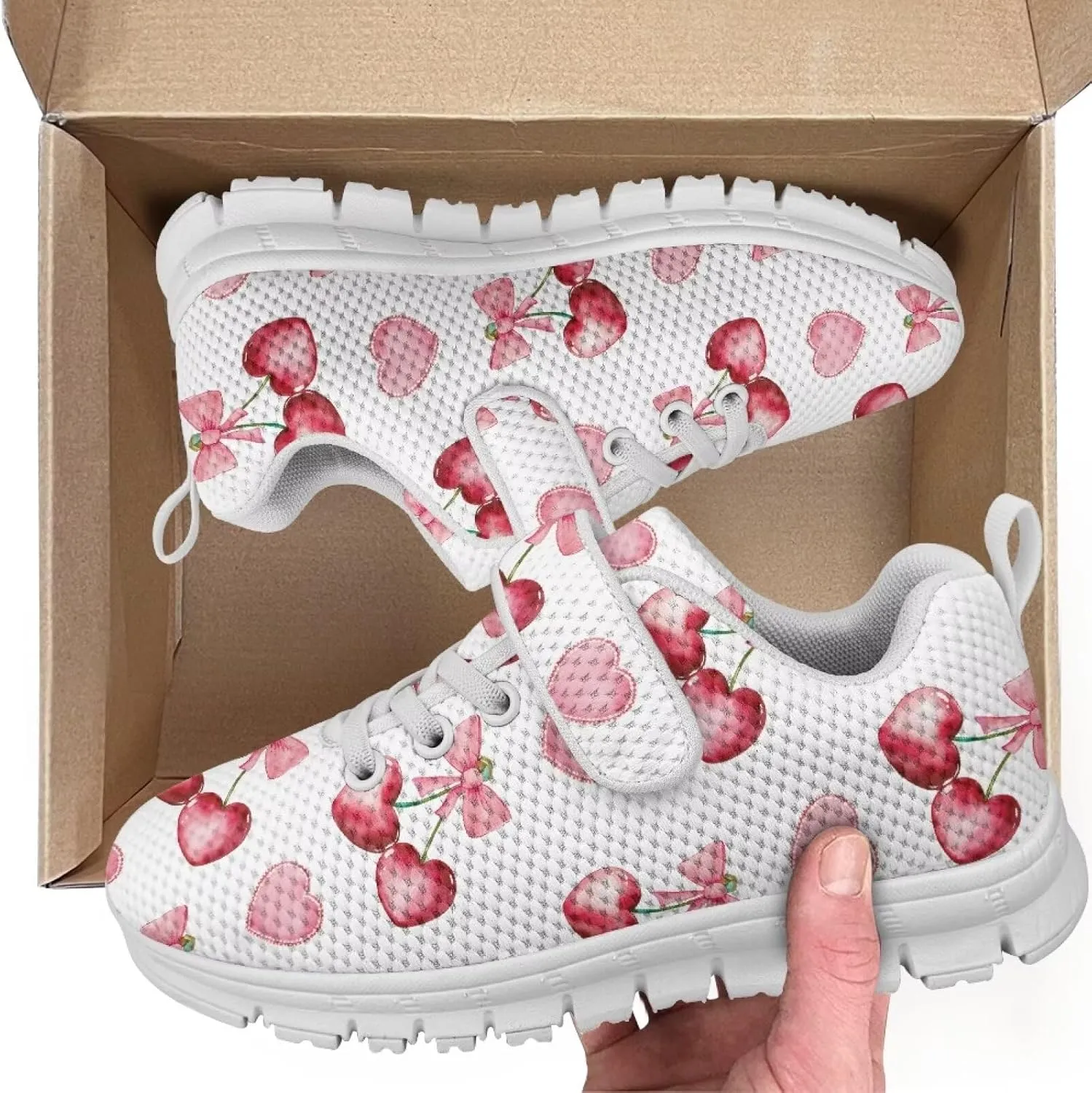 YEXIATODO Sneakers for Girls Boys Toddlers Slip on Shoes Hands Free Shook and Loop chool Shoes Athletic Shoes US 1-13